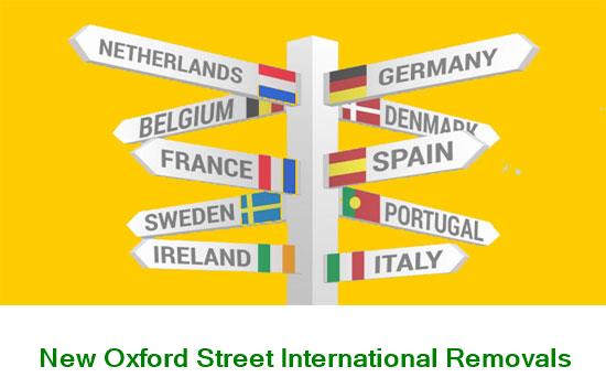 New Oxford Street international removal company